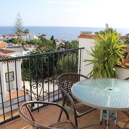 Playa Burriana, Tva Terasser, Havsutsikt, Pool Nerja Exterior foto
